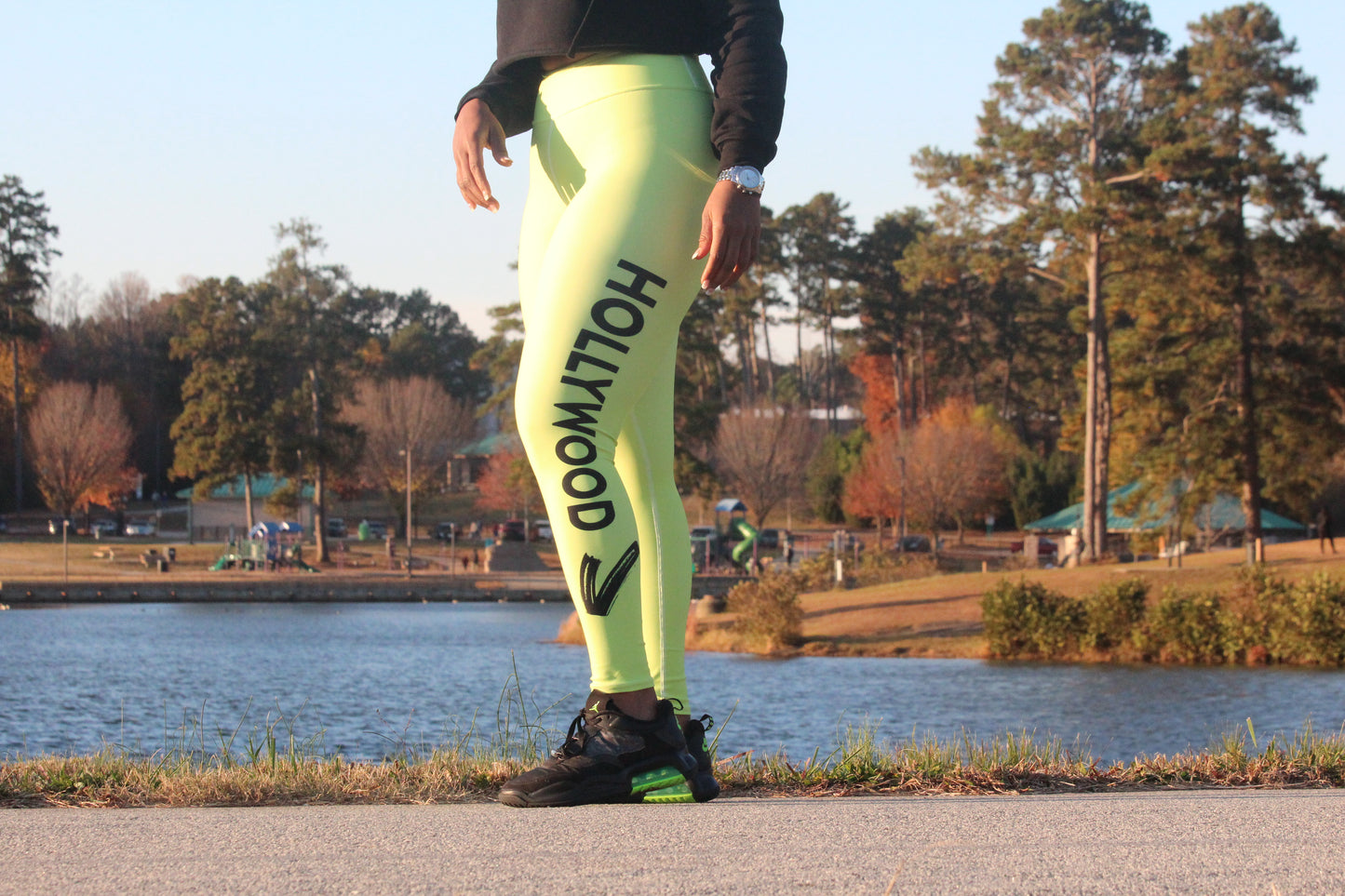 Hollywood V Fitness Yoga Leggings