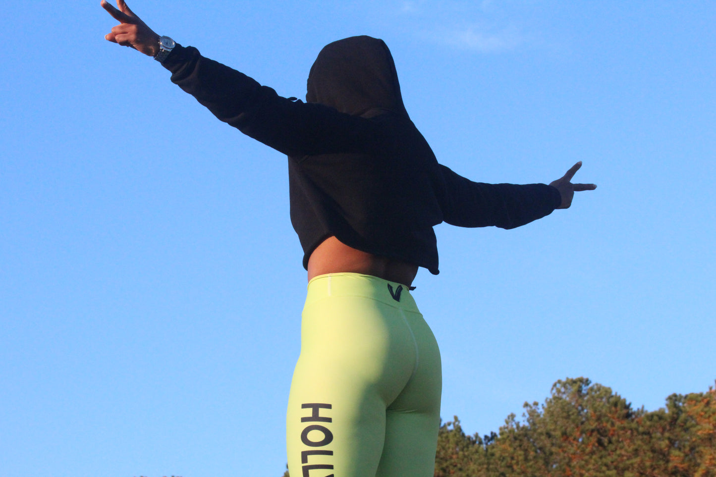 Hollywood V Fitness Yoga Leggings