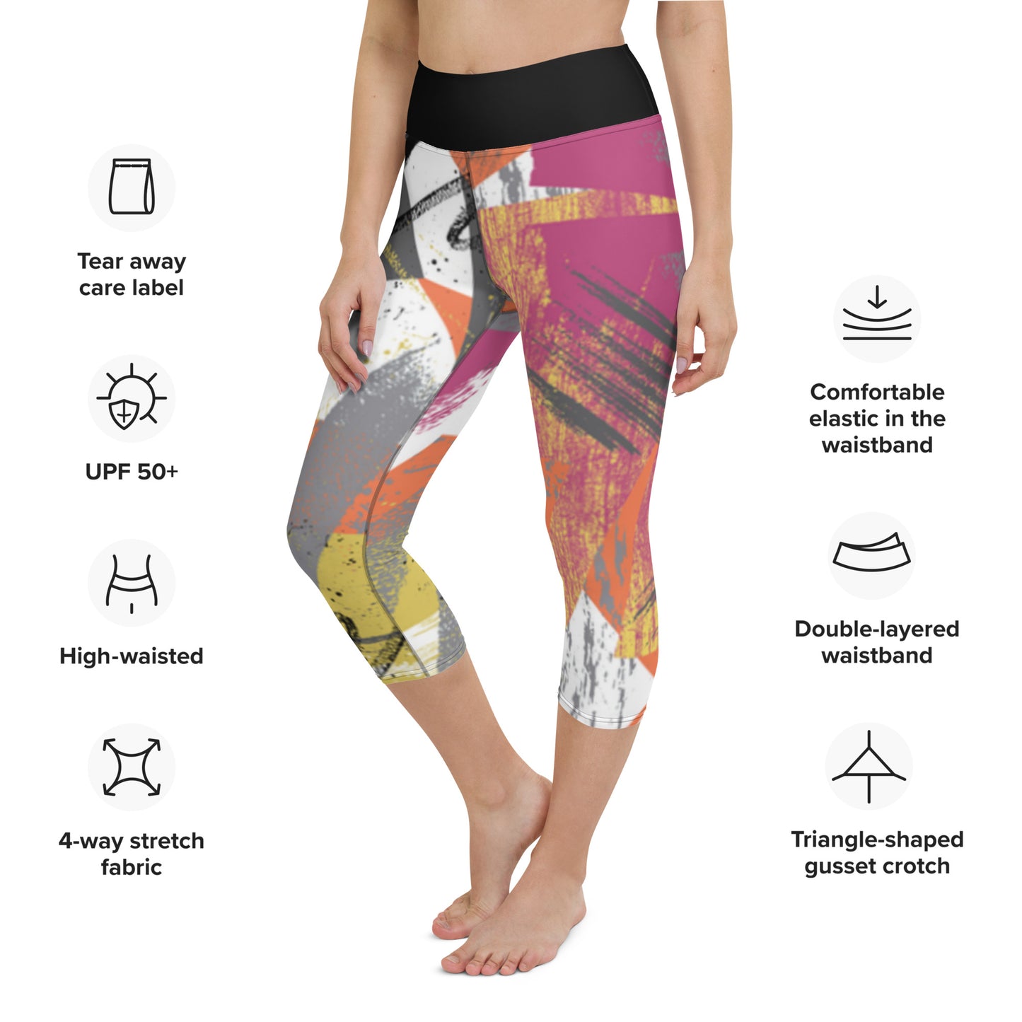 HVF Yoga Capri Leggings