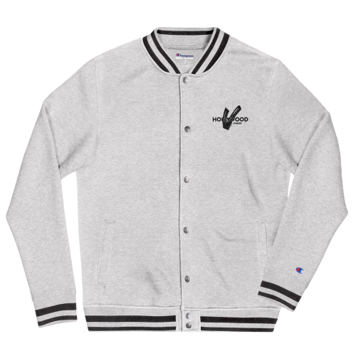 Hollywood V Fitness Embroidered Champion Bomber Jacket