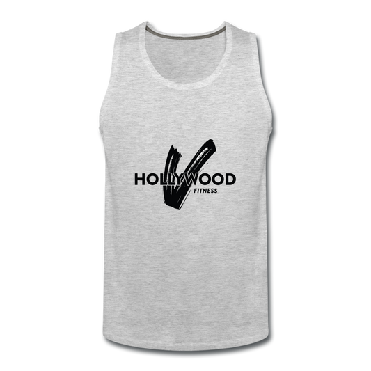 Hollywood V Fitness Men’s Premium Tank - heather gray