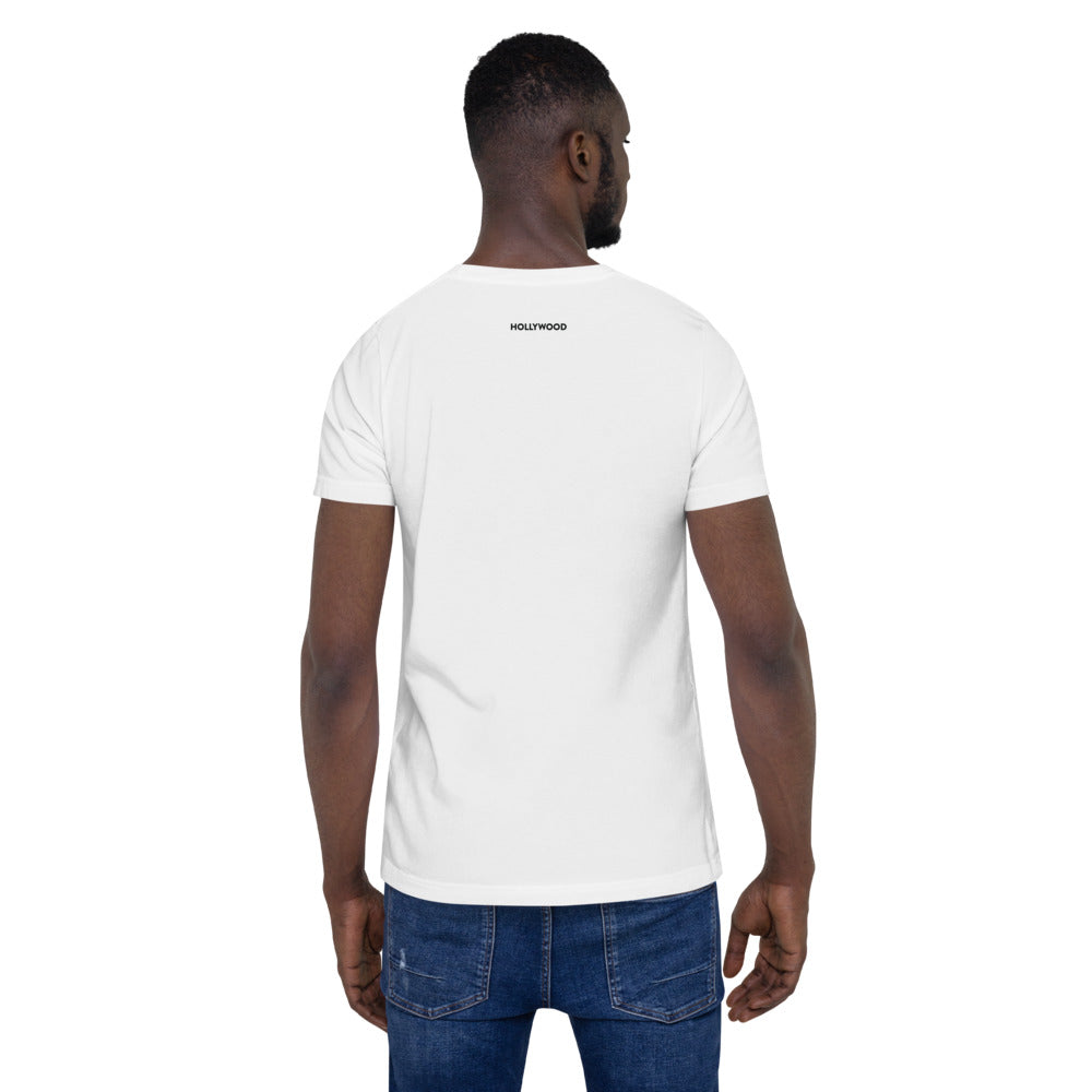 Hollywood V Short-sleeve unisex t-shirt